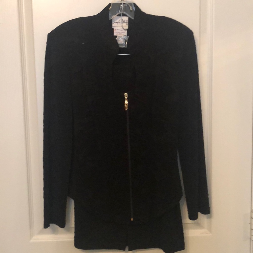 Joseph Ribkoff Skirt Set Black NWOT size 8